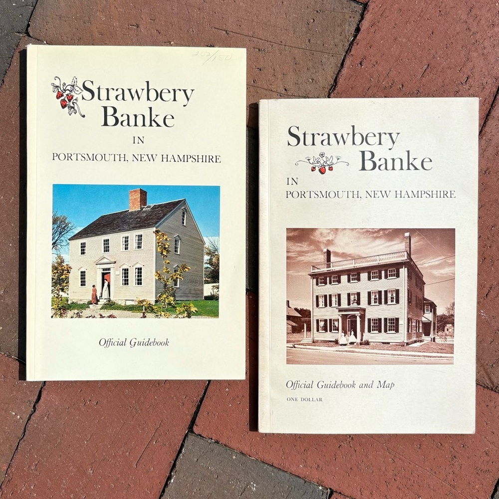 2 Strawbery Banke at Portsmouth NH Official Guidebook Vintage New Hampshire